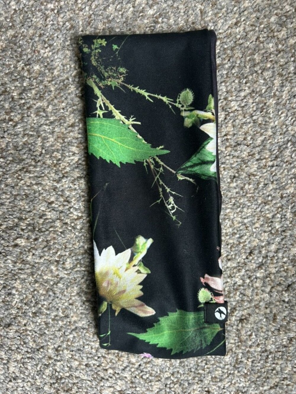 Oiselle Medium Moody Floral Headband